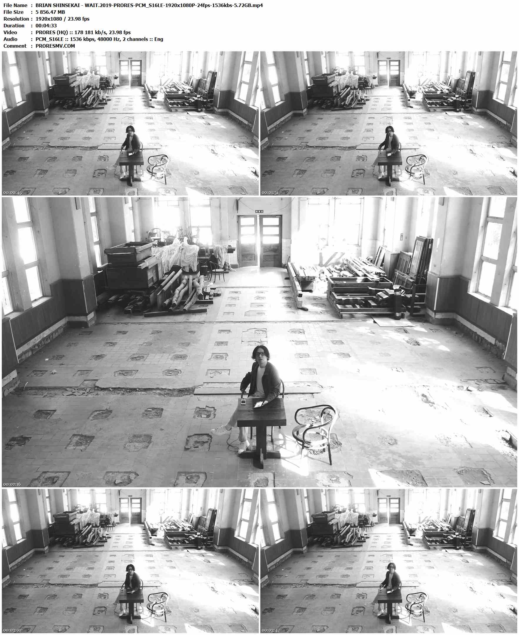 BRIAN SHINSEKAI - WAIT.2019-PRORES-PCM_S16LE-1920x1080P-24fps-1536kbs-5.72GB官方MV_高清MV